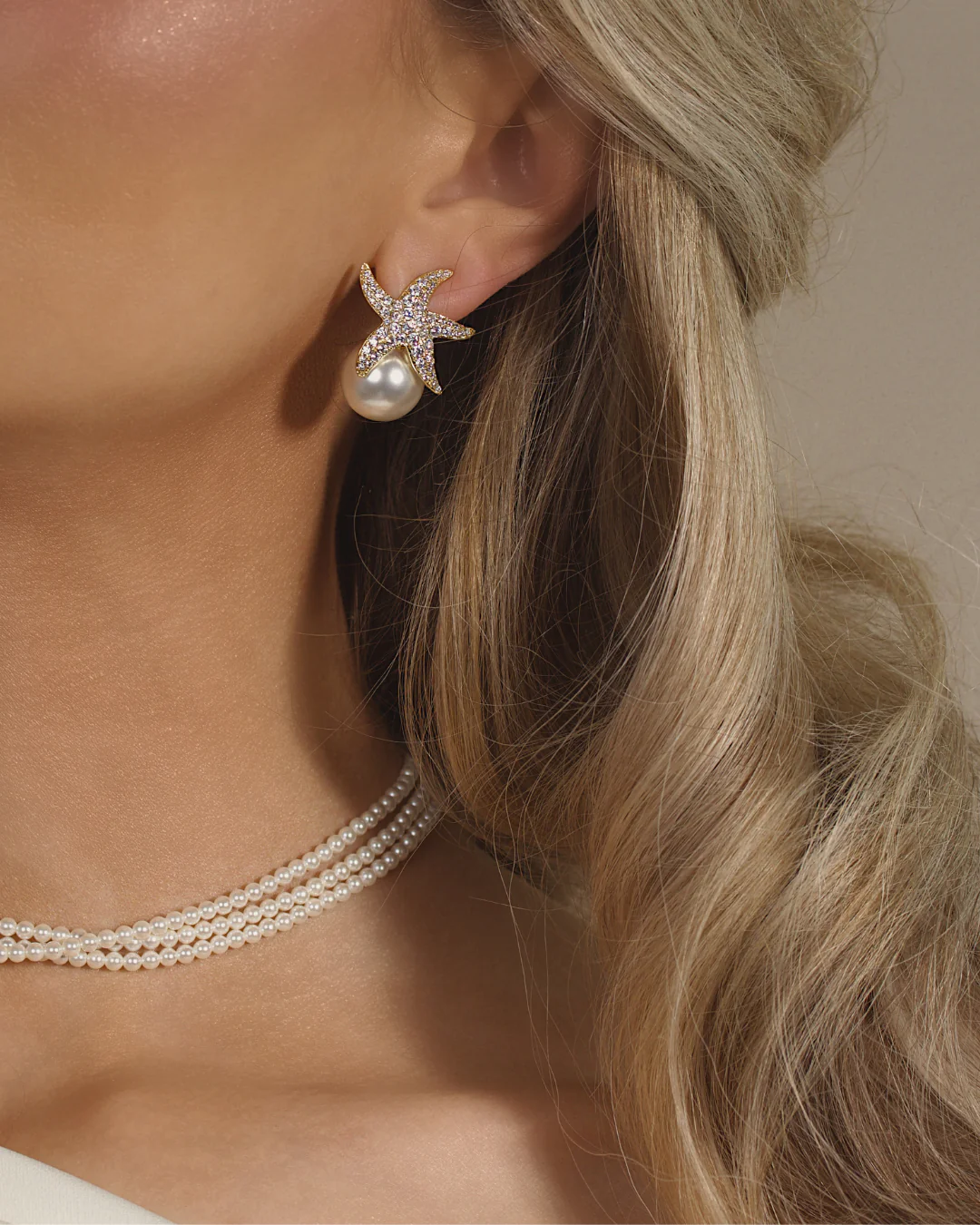 Marina Pearl Earrings - Image 4