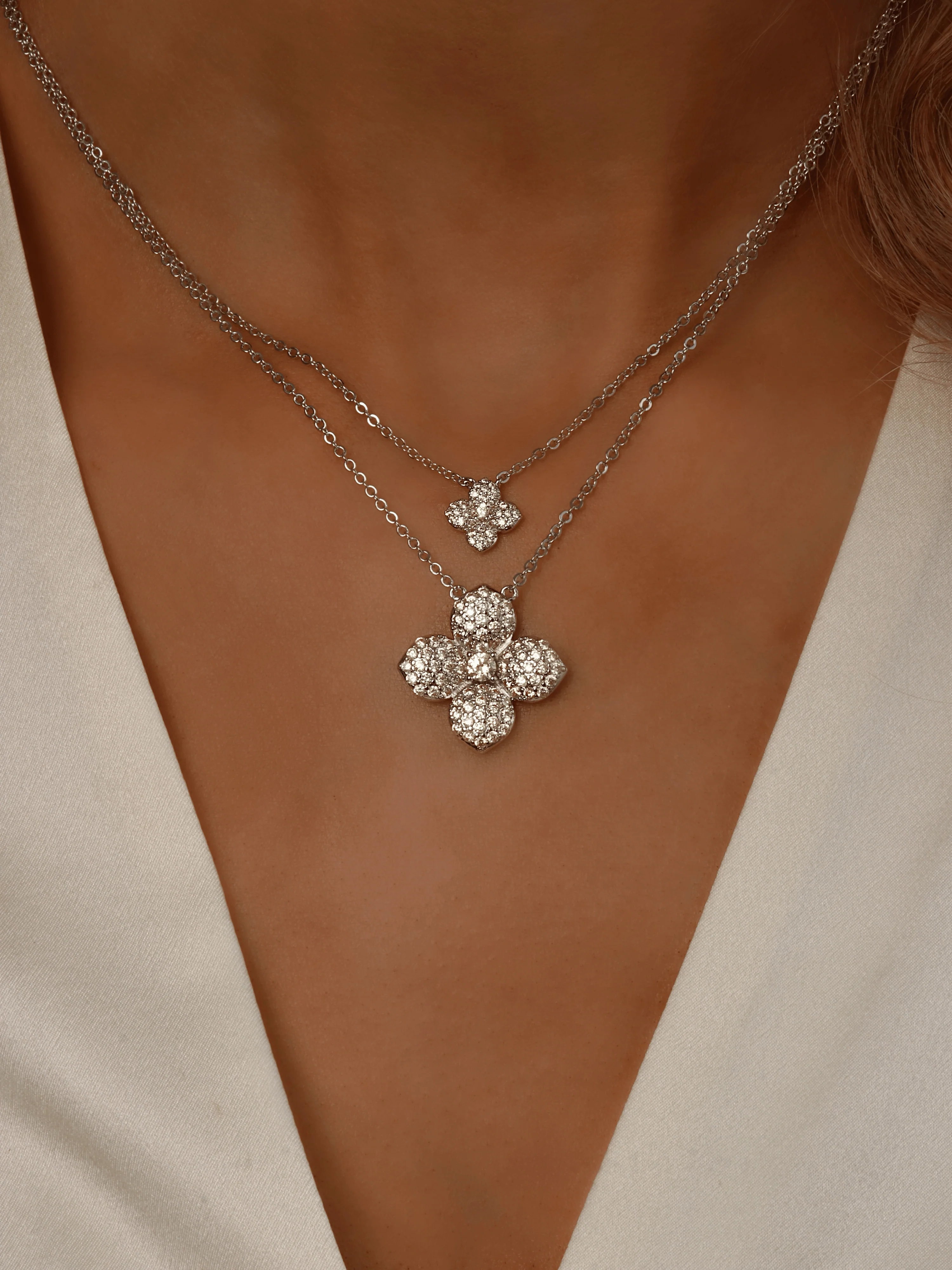 Hydrangea Necklace - Lemon Drop - Image 3