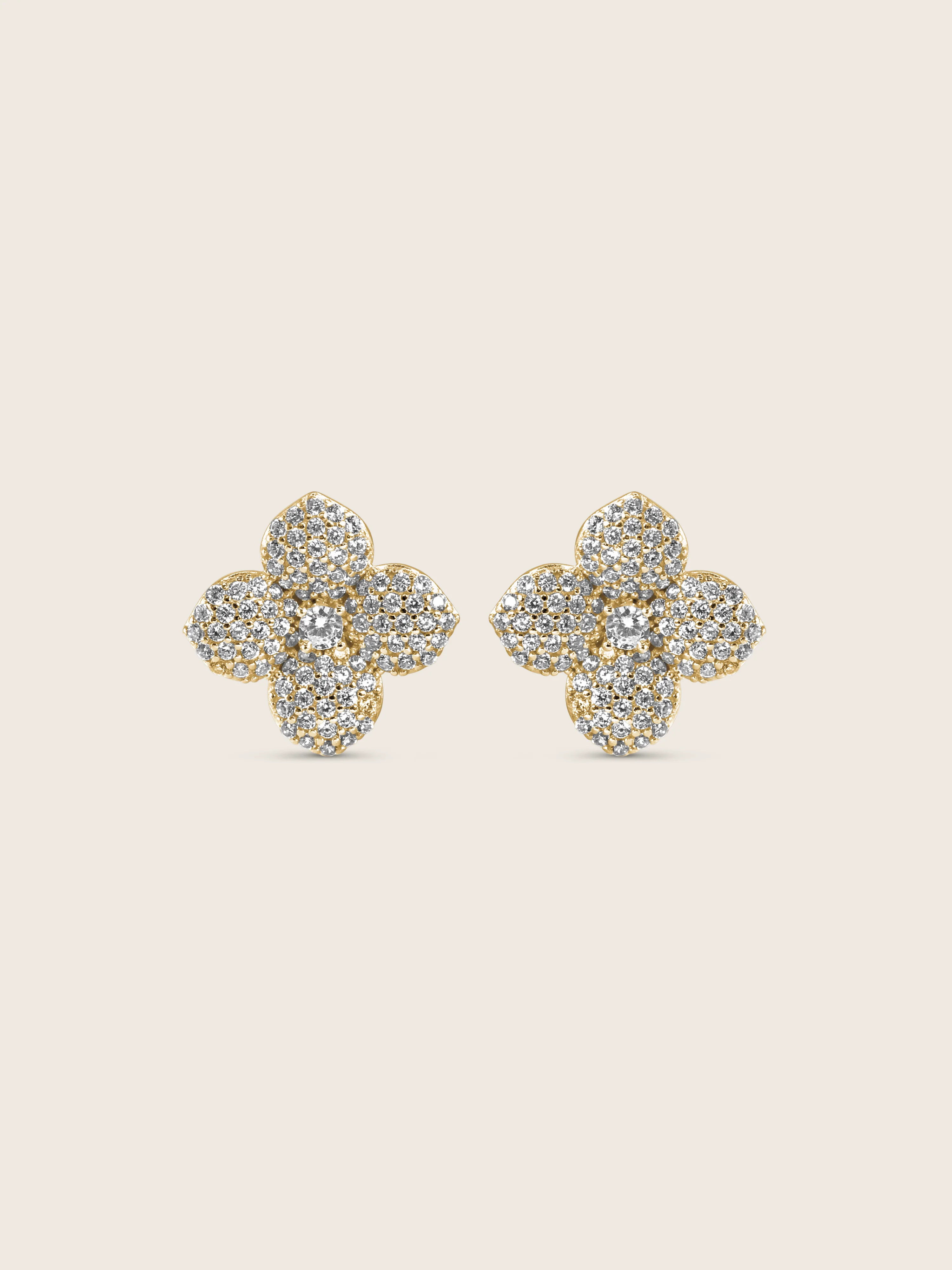 Hydrangea Stud Earrings - Image 2