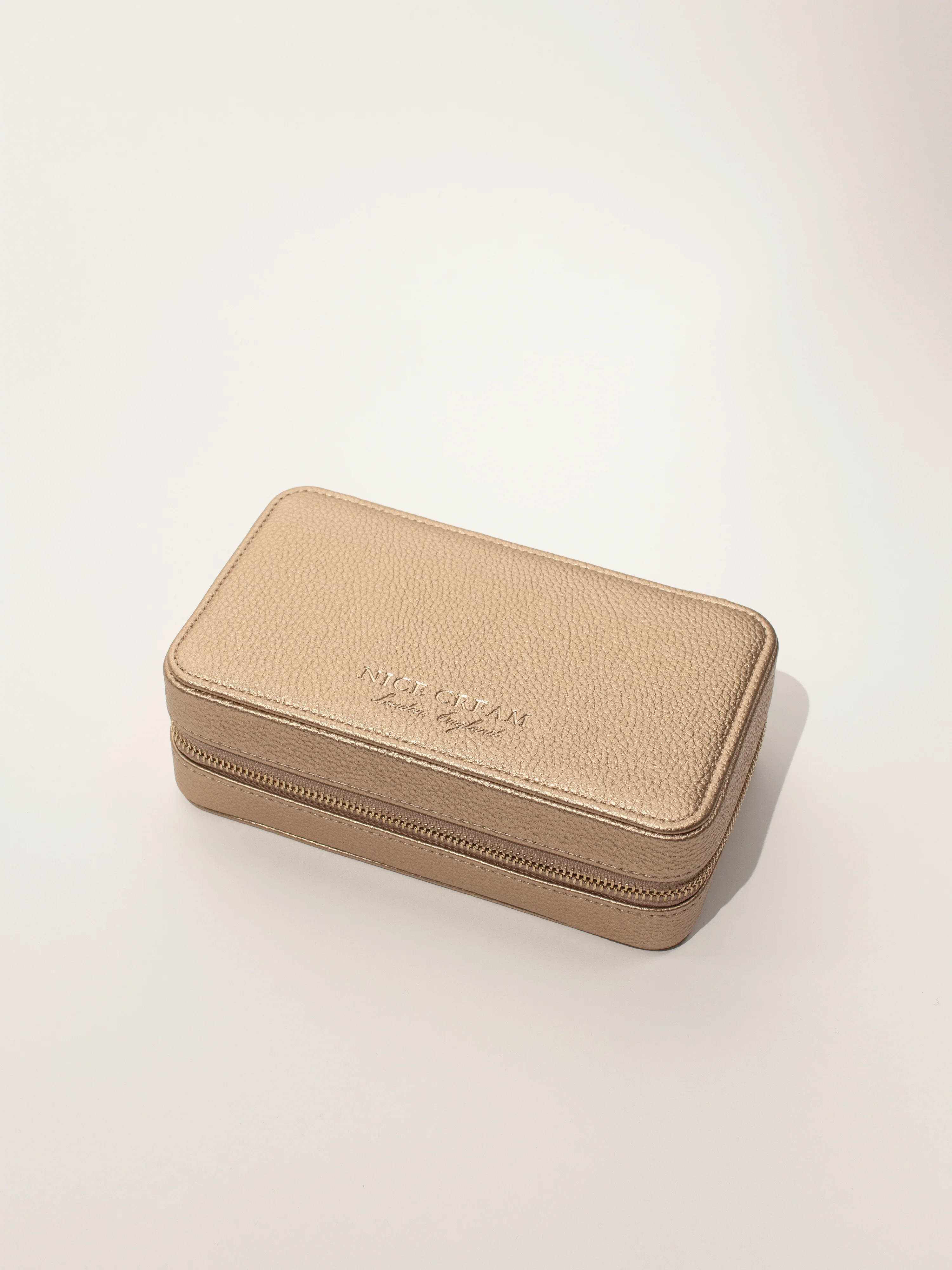 Large Jewellery Case - Champagne