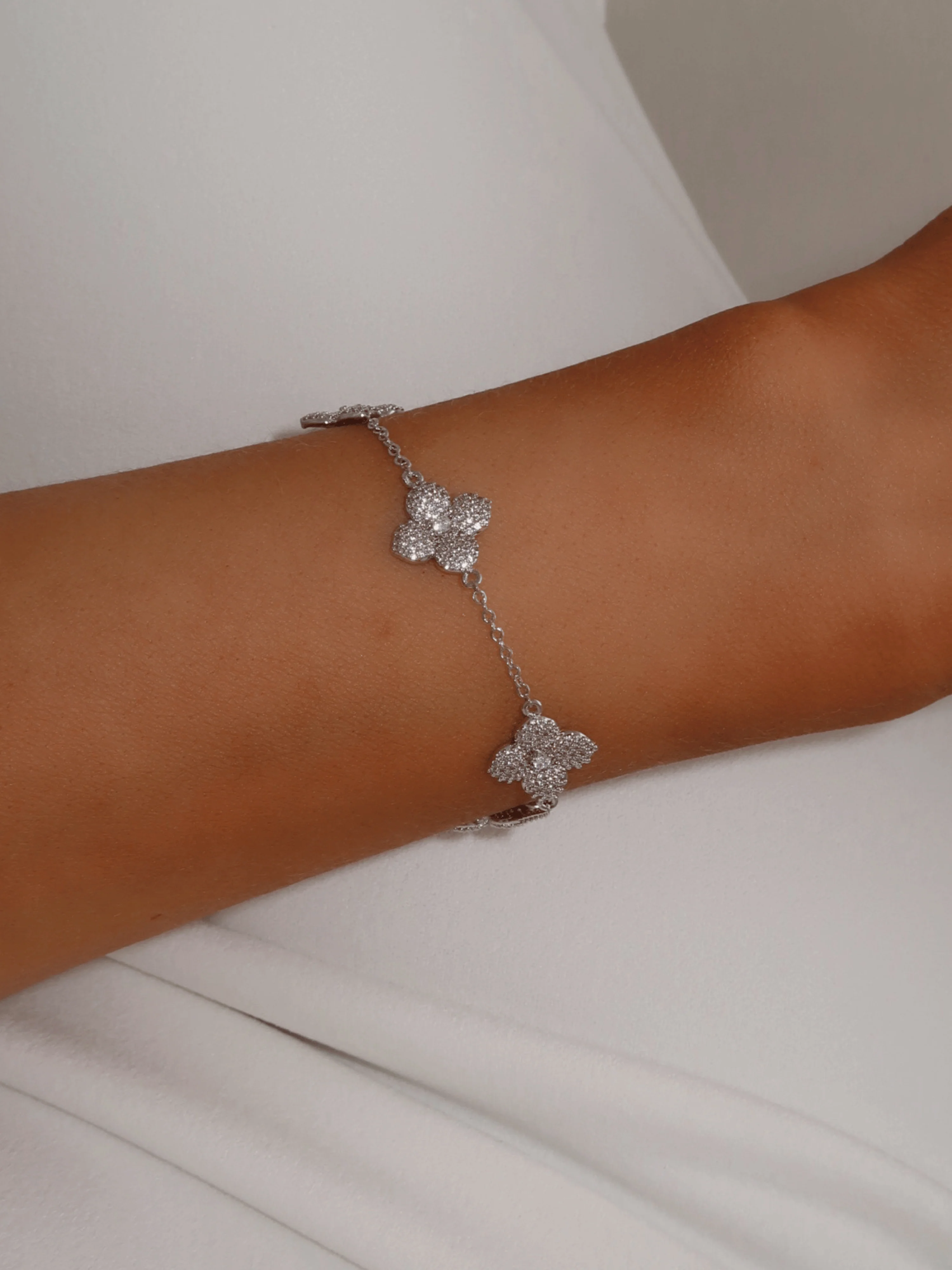 Multi-Midi Hydrangea Bracelet - Image 2